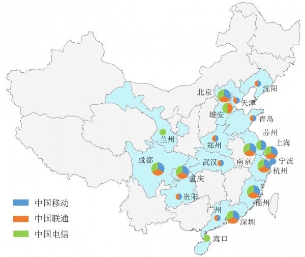 5G技术驱动下的各省市服务器发展